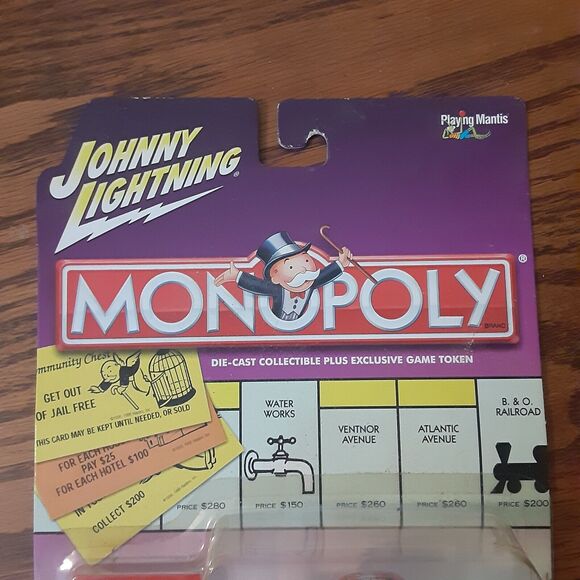 Vtg Johnny Lightning Monopoly Lot Of 2 Cars Ford Coupe PT Cruiser Bundle - Picture 5 of 14